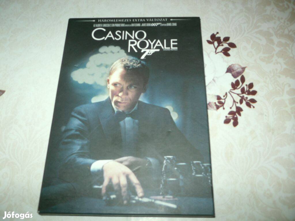 Casino royale James bond luxus változat 3 dvd