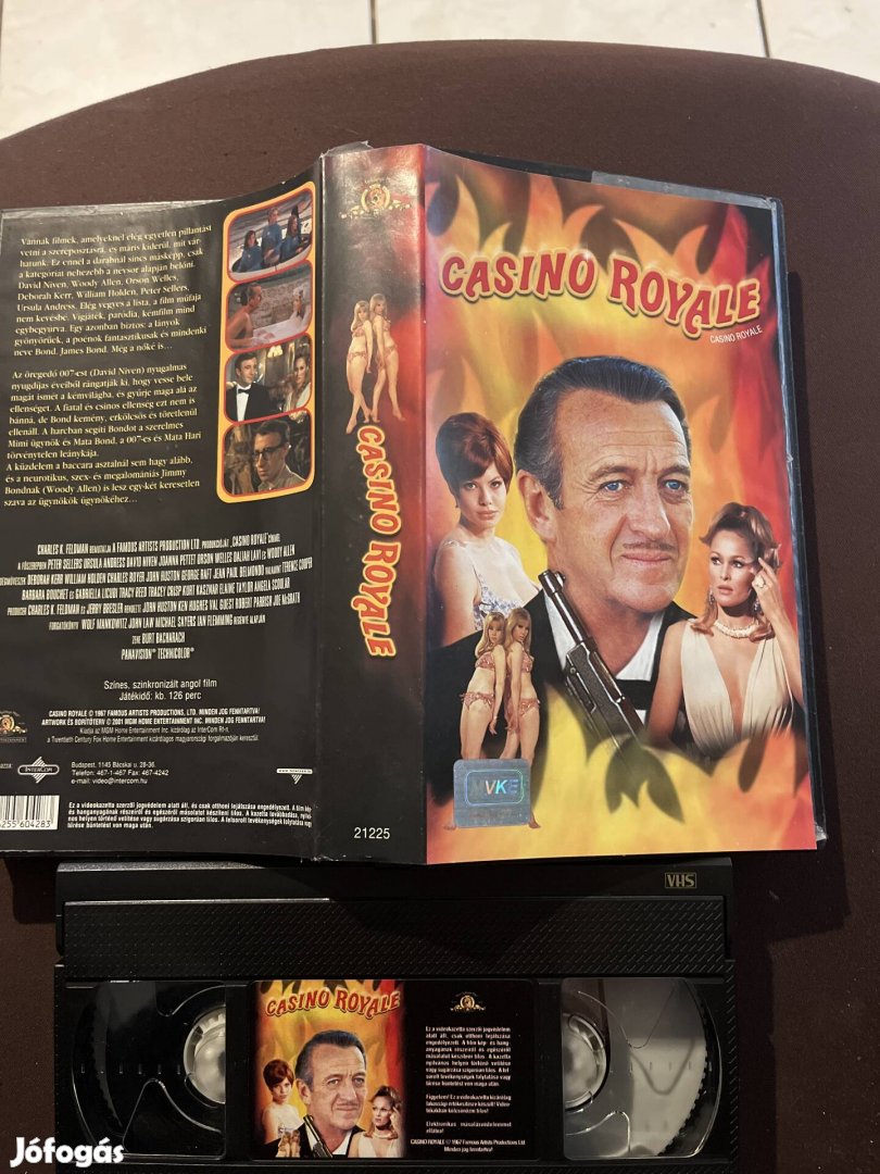 Casino royale akció vhs