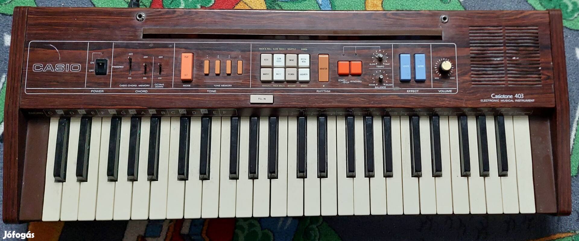 Casio 403 szintetizátor foglalkozós