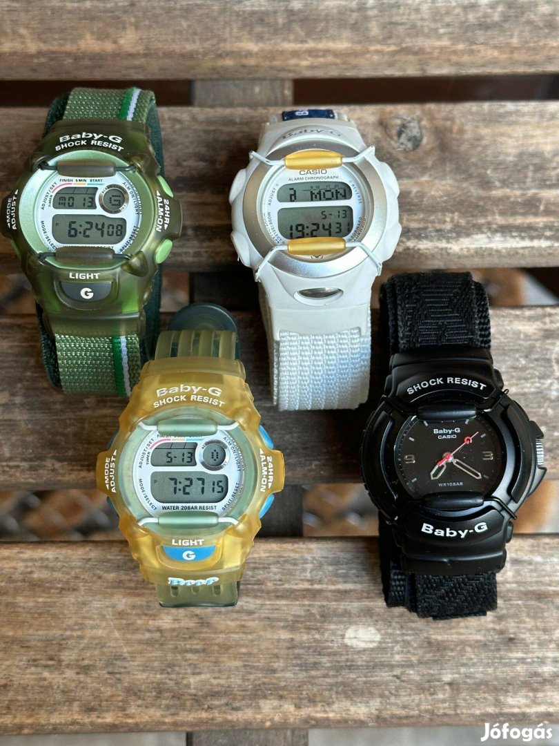 Casio Baby-G Shock quartz óra Gyűjtemény!