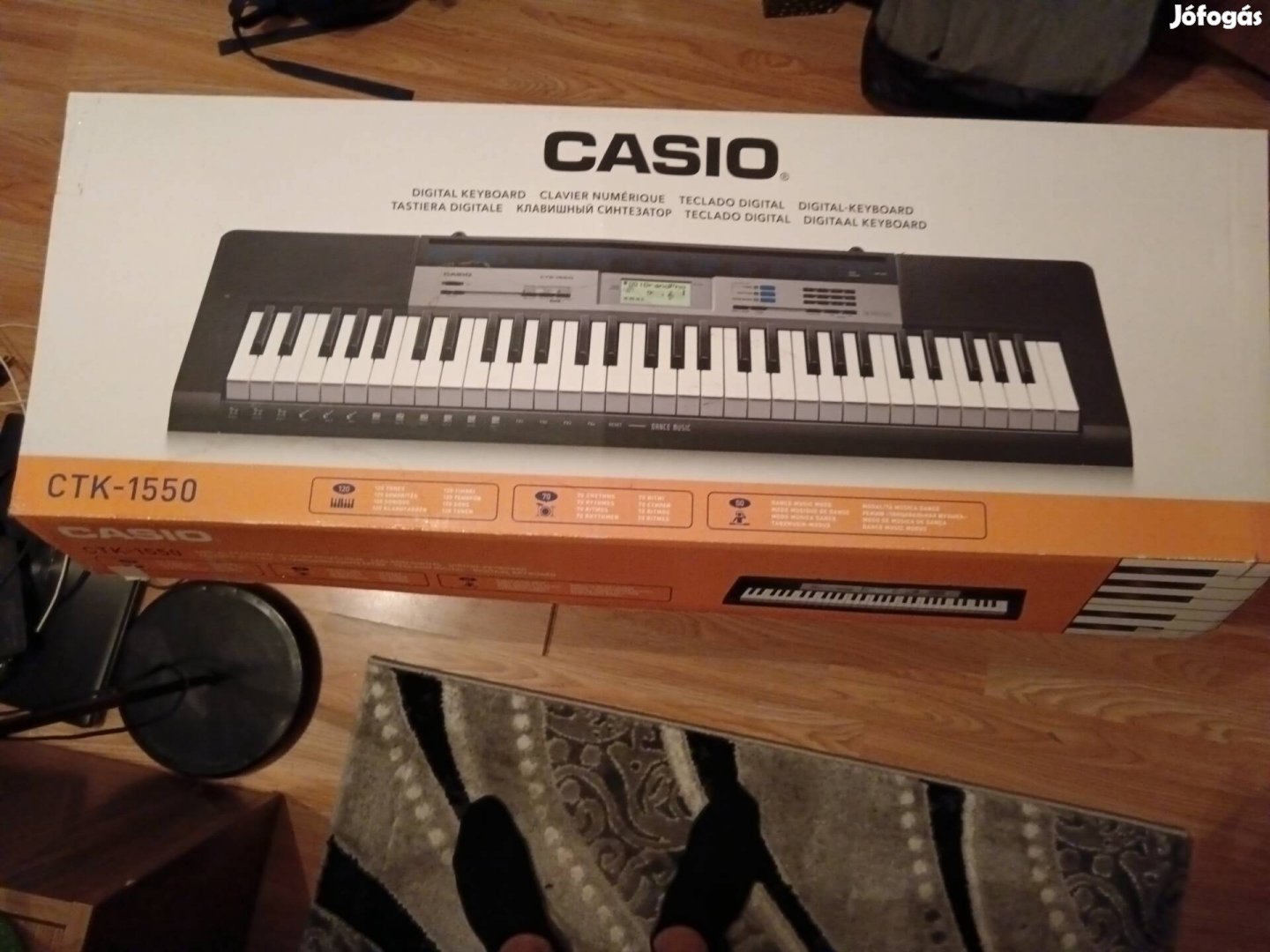 Casio CTK-1550 Szintetizátor Zongora 
