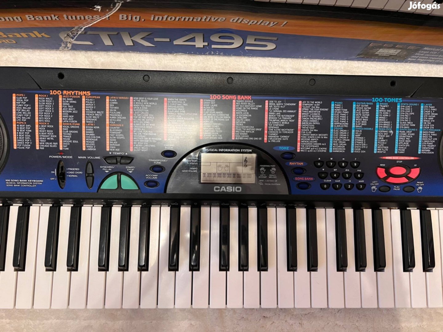 Piano casio ctk 495 hot sale