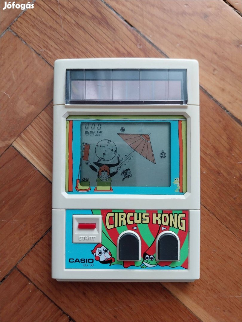 Casio Circus Kong napelemes kvarcjáték