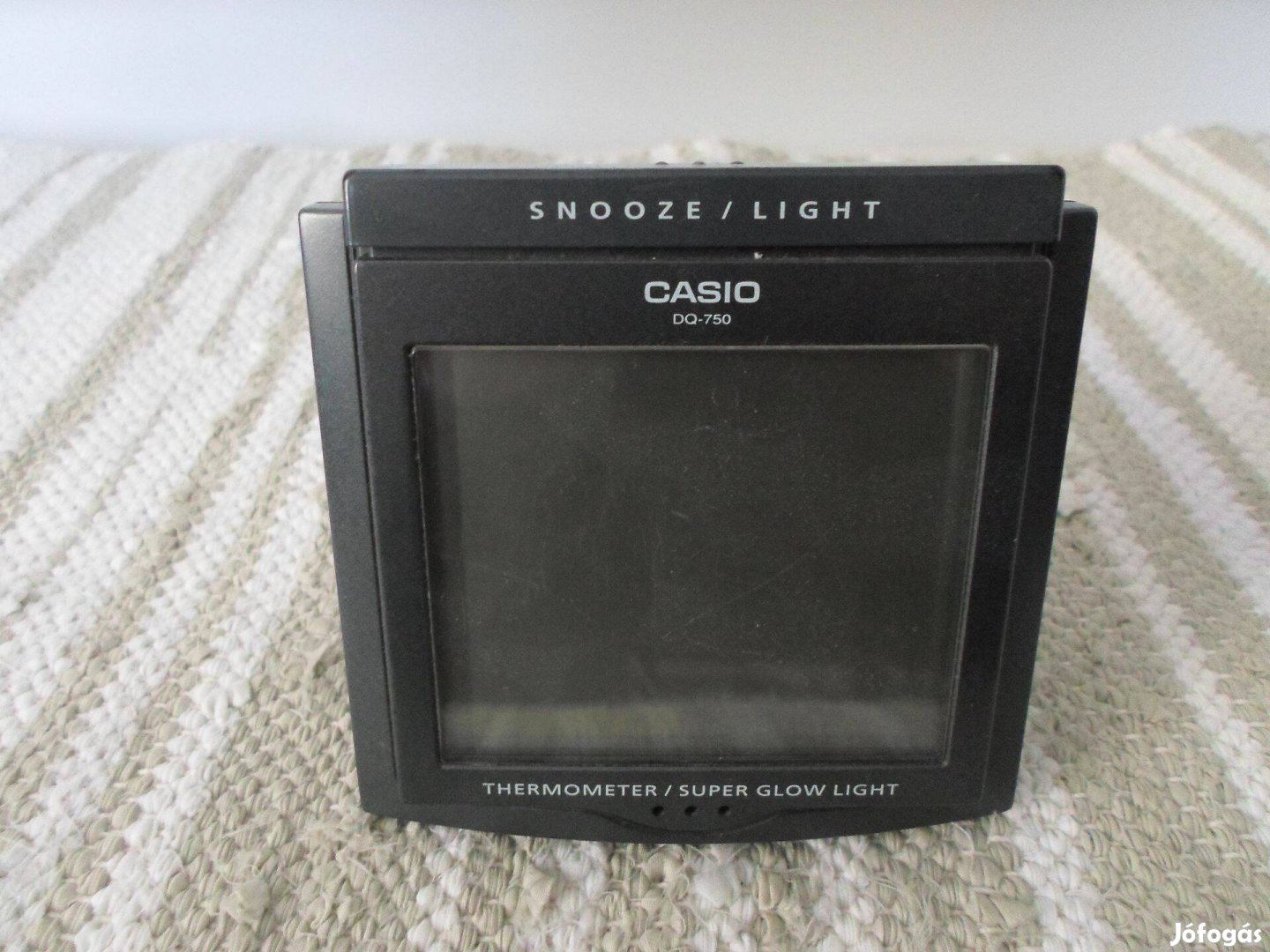 Casio DQ-750 ébresztőóra hőmérő hibás