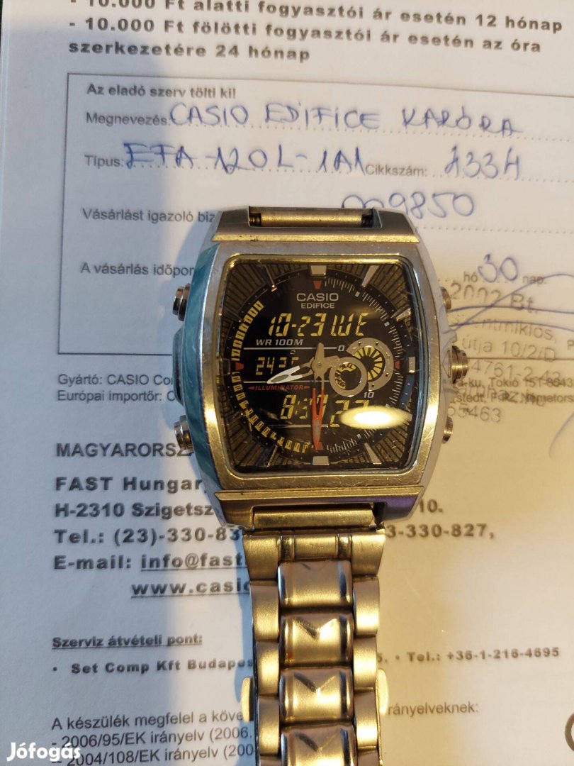 Casio EFA-120L-1A1Vef Férfi Karóra -