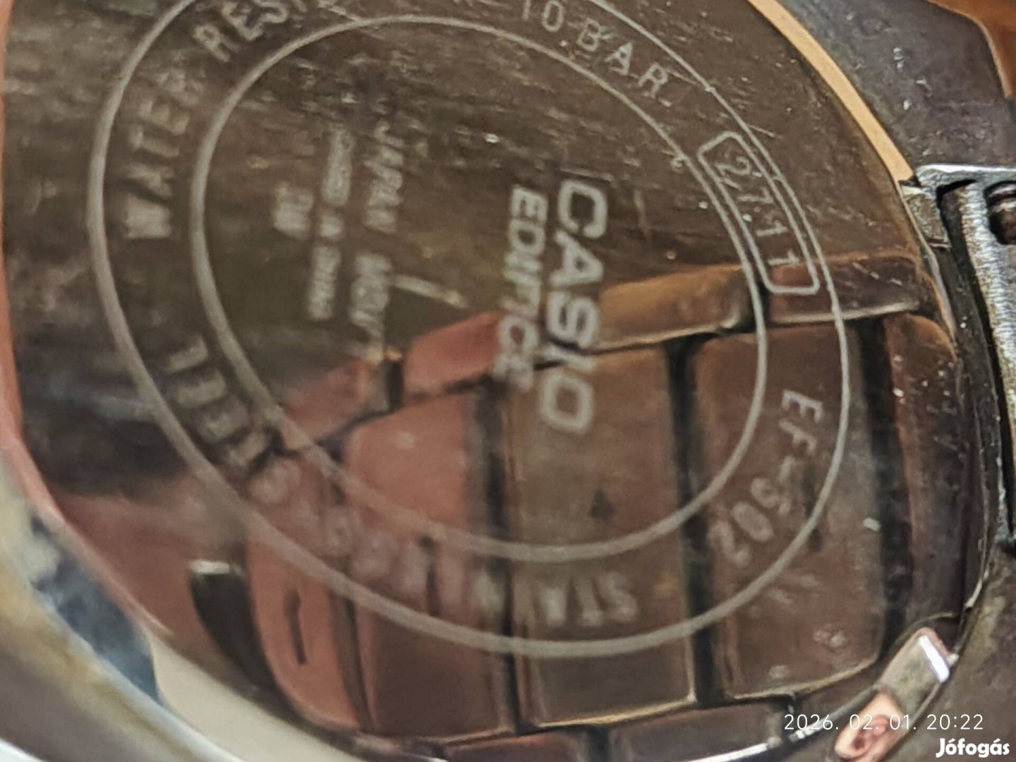 Casio EF-502D férfi karóra