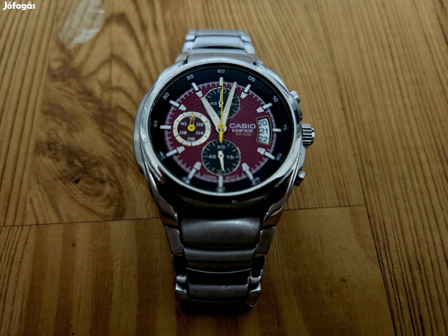 Casio Edifice férfi nemesacél óra 