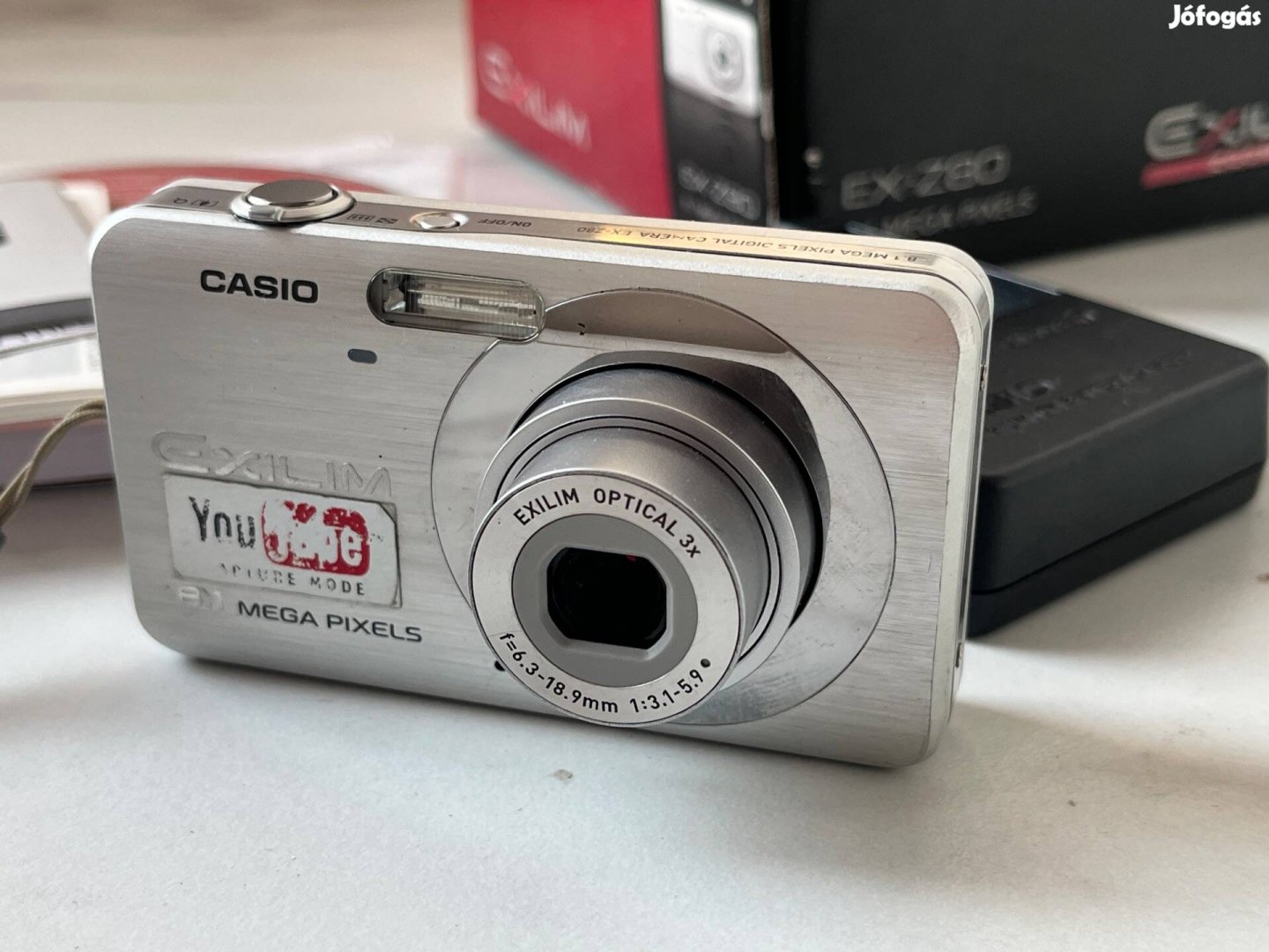 Casio Exilim EX-Z80 digitális kompakt fényképezögép kamera