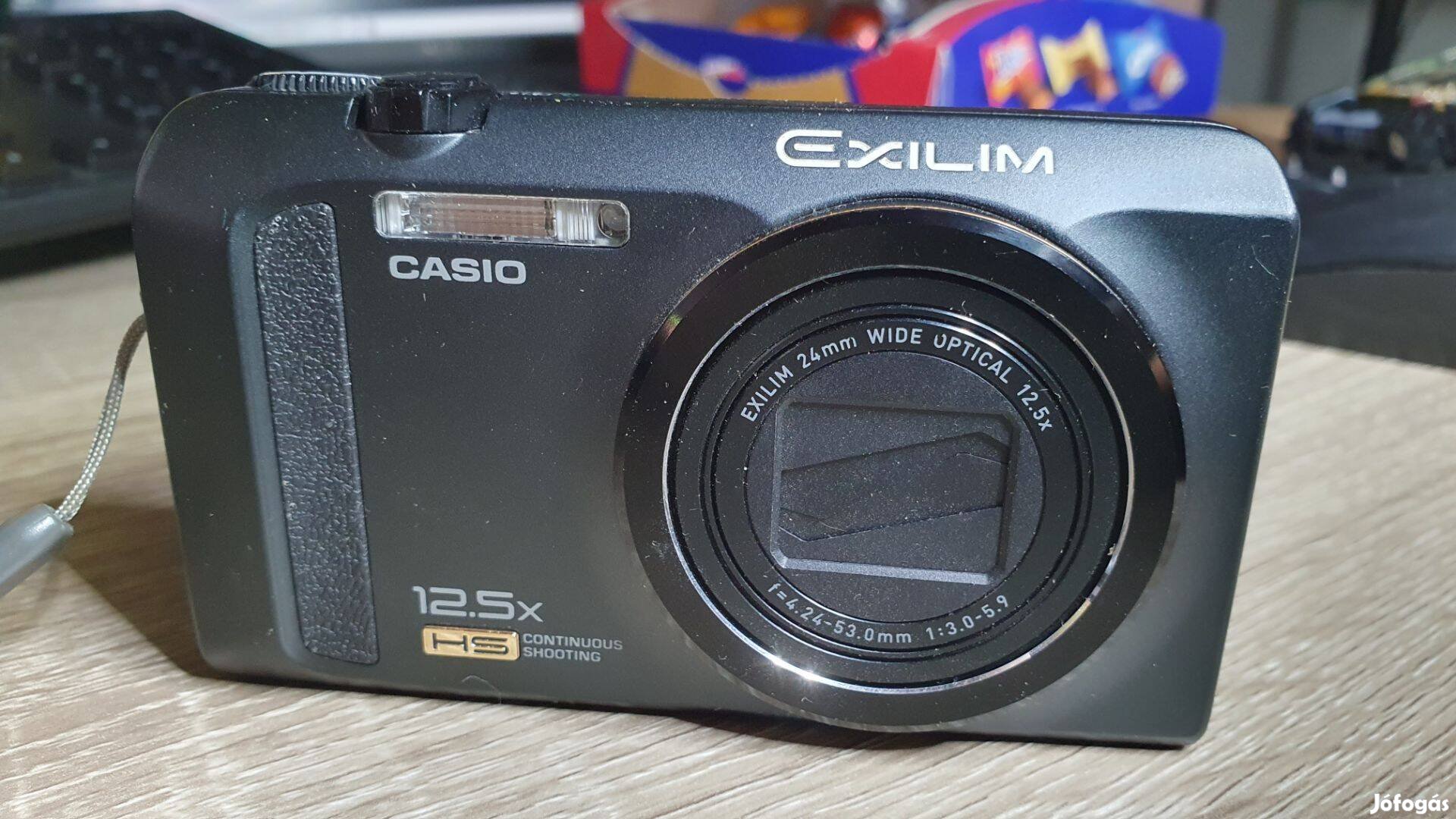 Casio Exilim EX-ZR100 12MP 12.5x zoom full hd digitális fényképező