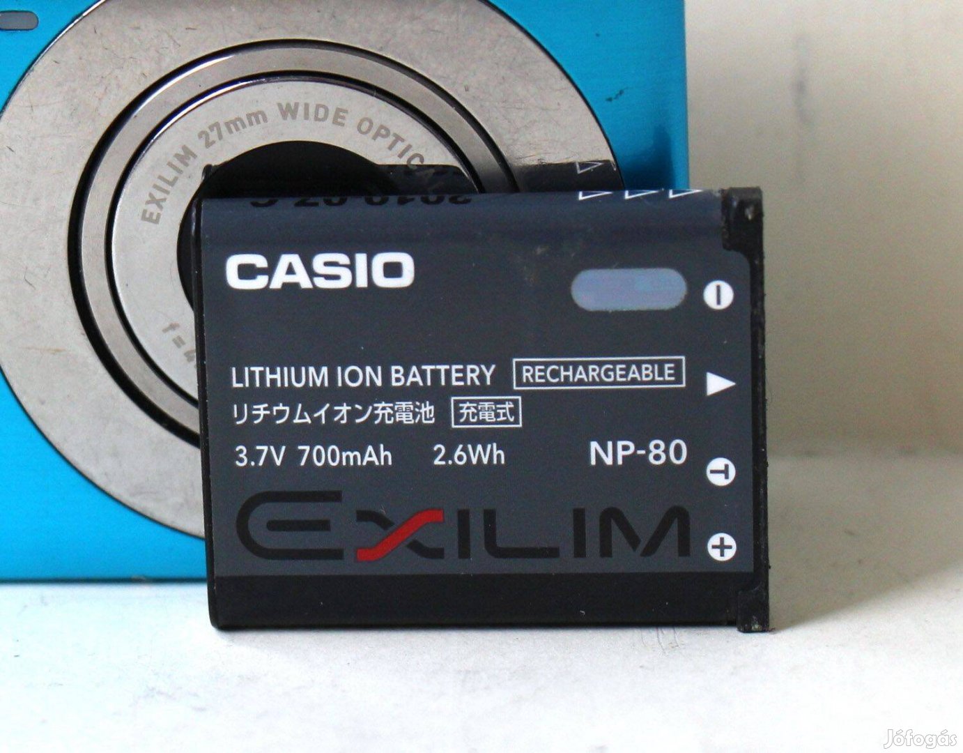Casio Exilim NP 80 Akkumulátor eladó