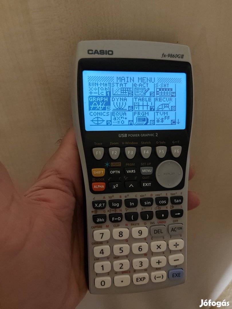 Casio FX 9860 GII számológép