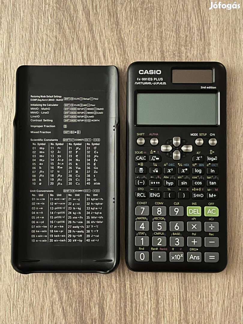 Casio FX 991 Es PLUS 2 tudományos számológép újszerű
