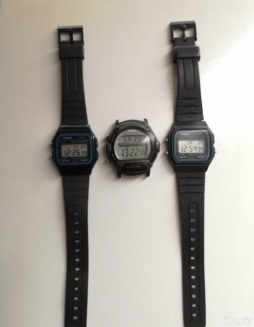 Casio F-91w és W-94h