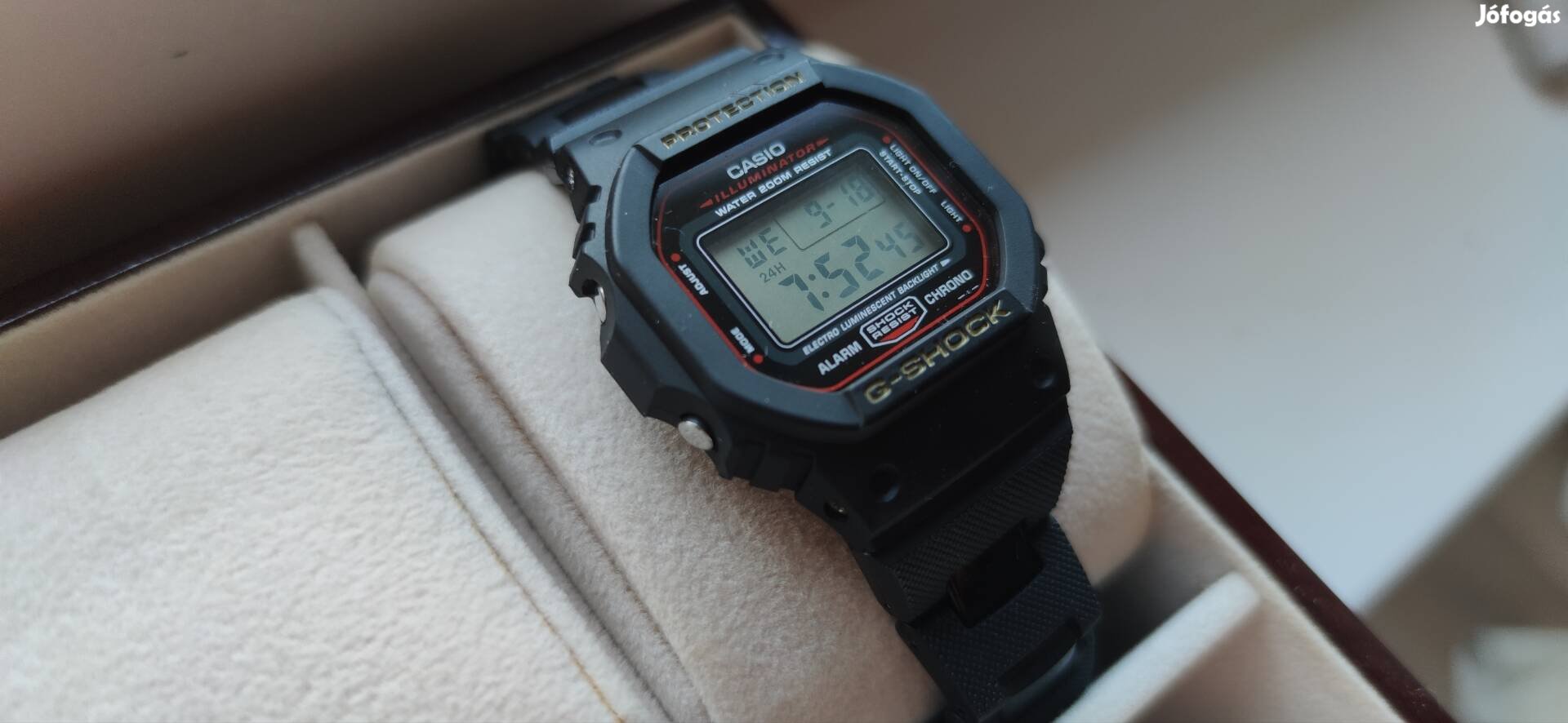 Casio G-Shock 5600 ütésálló strapabíró karóra DW-5600E