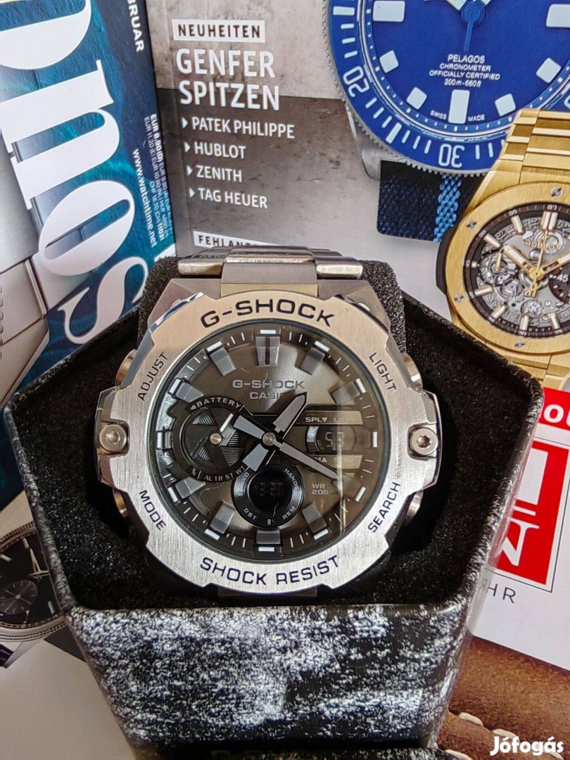 Casio G-Shock BLUETOOTH GST-B400D-1AER férfi karóra garanciális