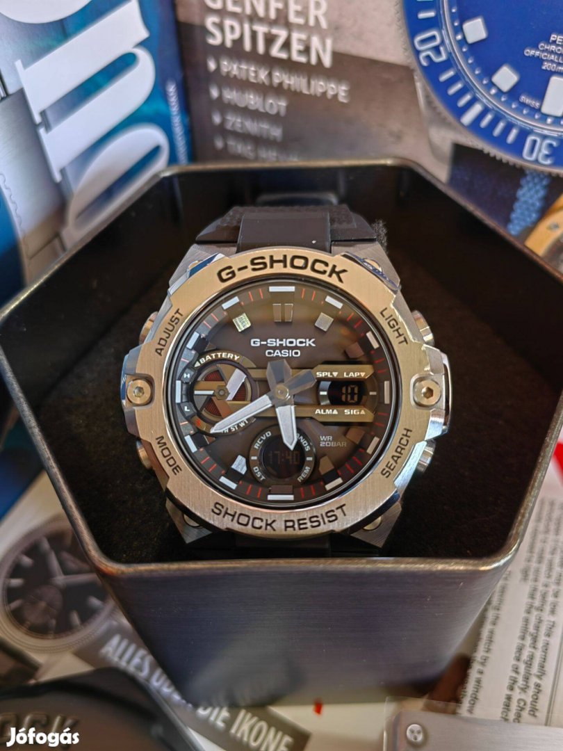 Casio G-Shock BLUETOOTH GST-B400D-1AER férfi karóra garanciális