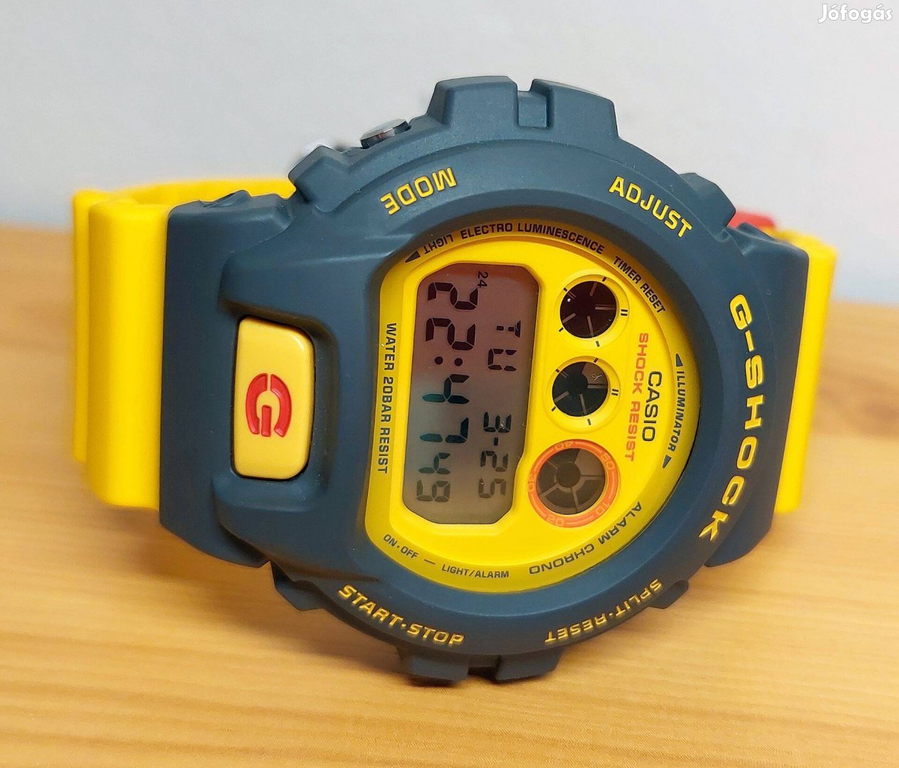 Casio G-Shock DW 6900Y-9ER. Hibátlan állapotban, dobozában. 3230-as