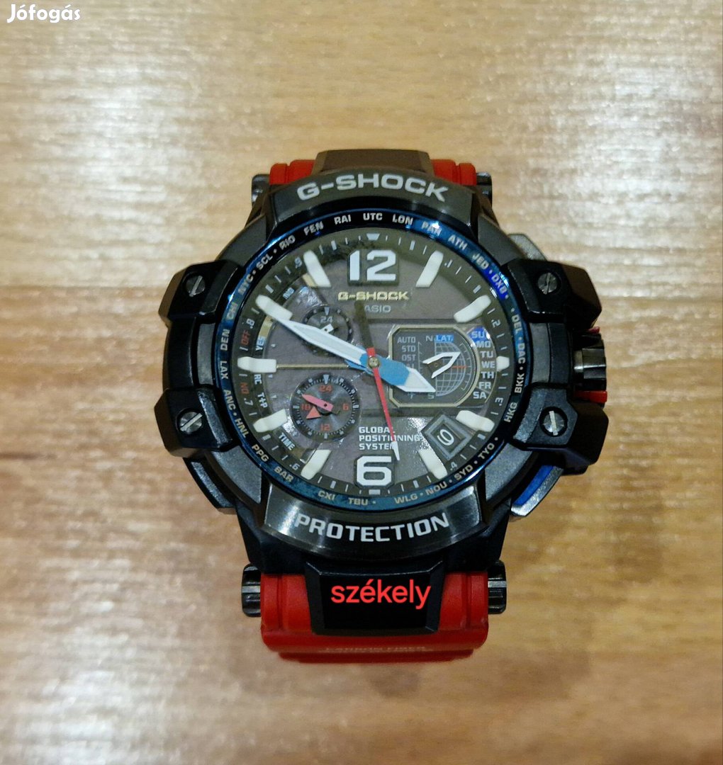 Casio G Shock GPW-1000RD!!! Ritkaság!!!