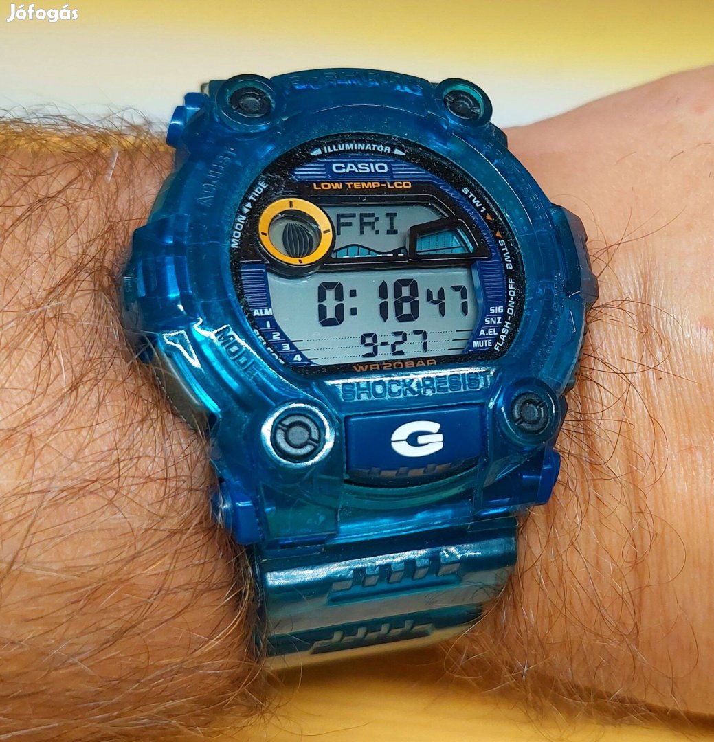 Casio G-Shock G-7900 Óceán-kék .Friss elem + nyomáspróba!