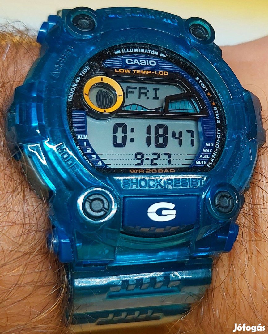 Casio G-Shock G-7900 Óceán-kék. Szép, kopásmentes állapot. Friss elem