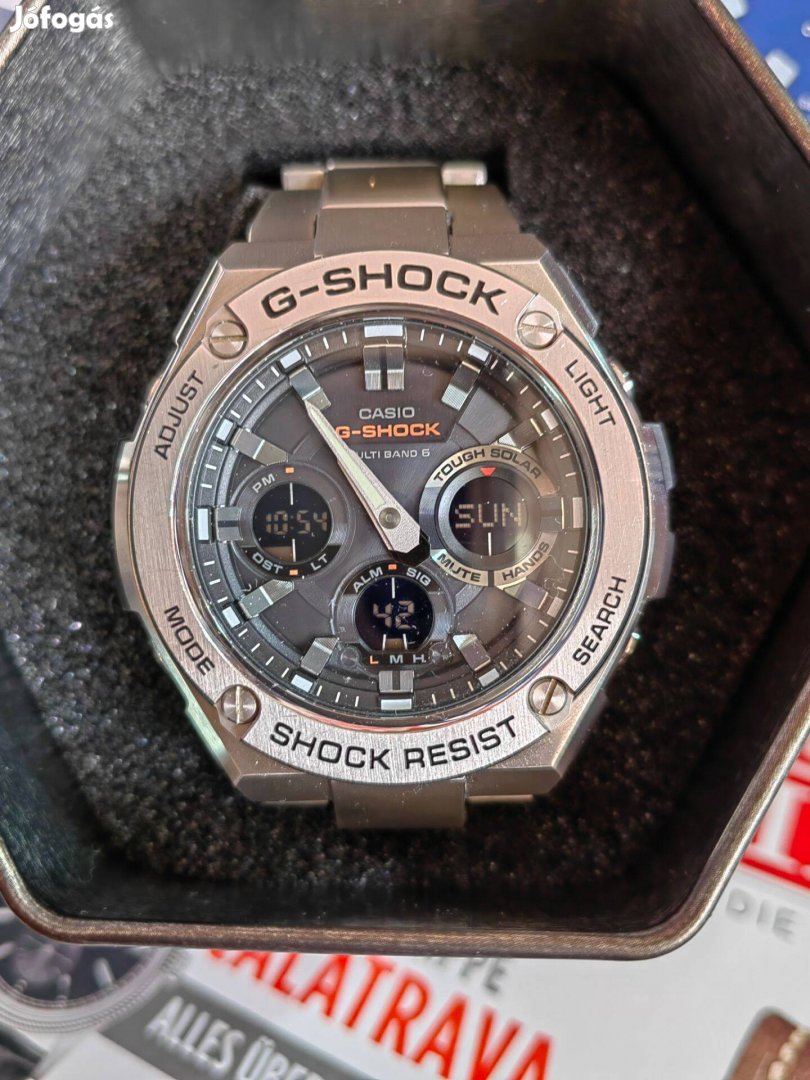 Casio G-Shock G-Steel GST-W110D-1A férfi karóra