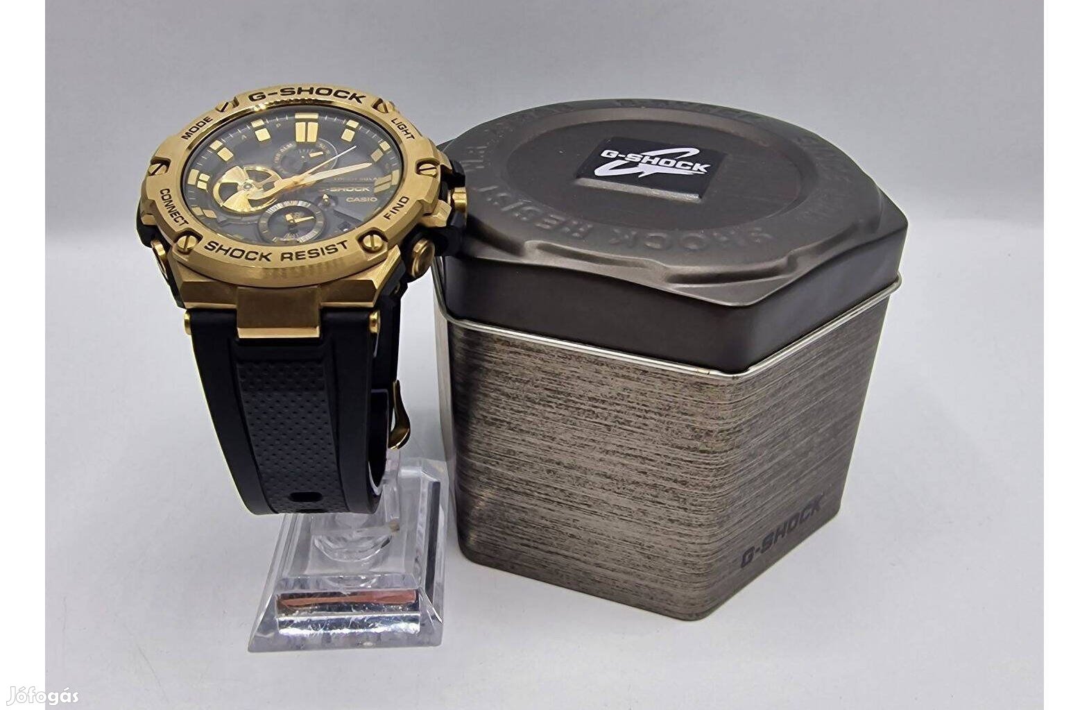 Casio G-Shock G-Steel Premium (GST-B100GB-1A9ER) karóra, 58mm