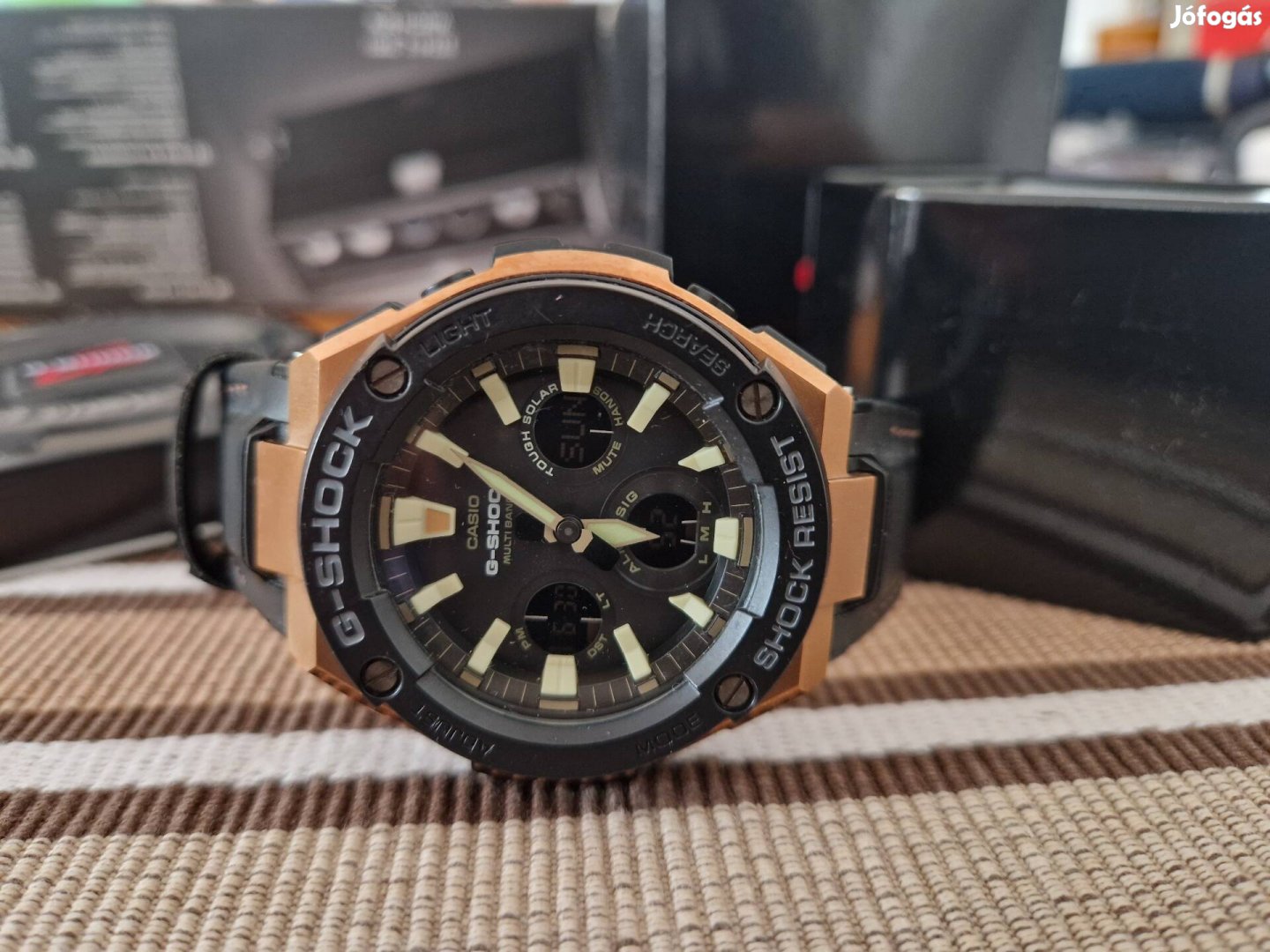 Casio G-Shock Gst-W120l csere is!