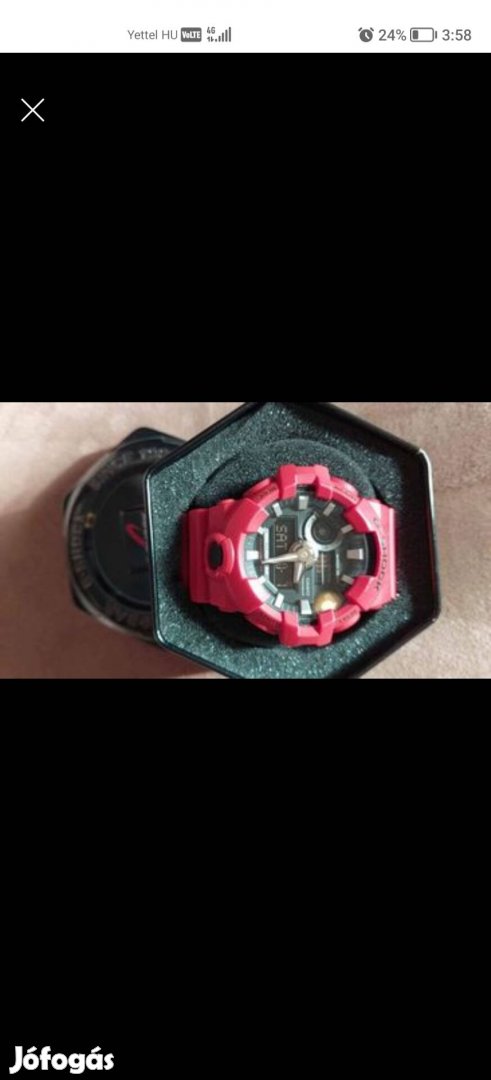 Casio G-Shock Red Ga-700-4A Watch