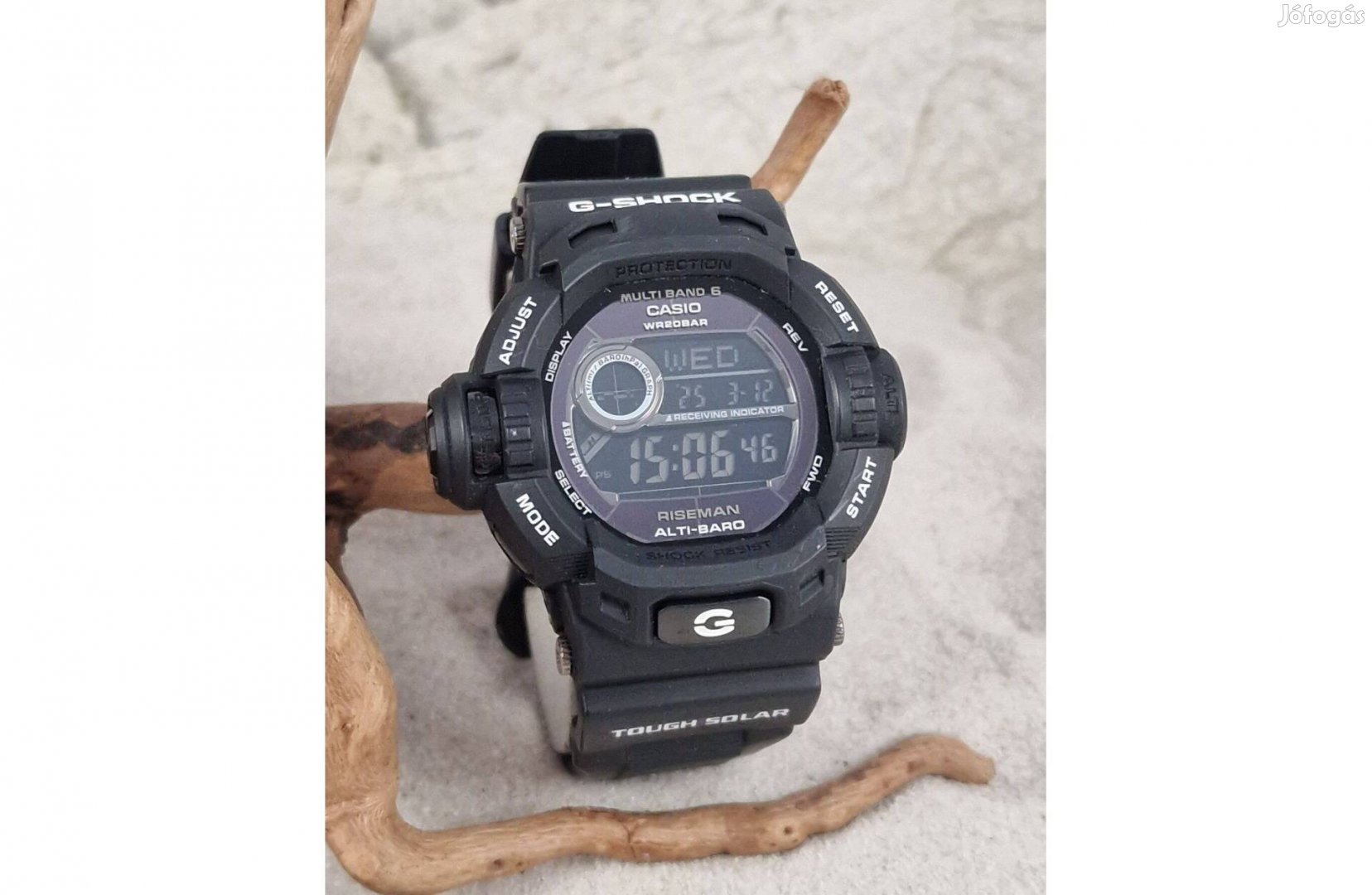Casio G-Shock ' Riseman GW-9200Bwj', JDM, solar, Wave Ceptor