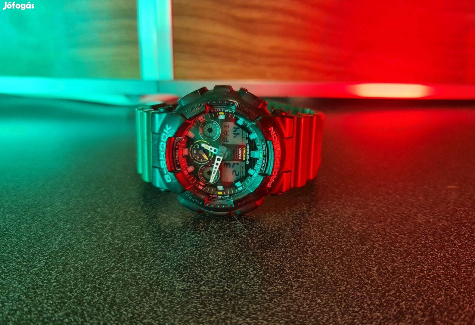 Casio G-Shock karóra GA-100TU 1 hónap garancia