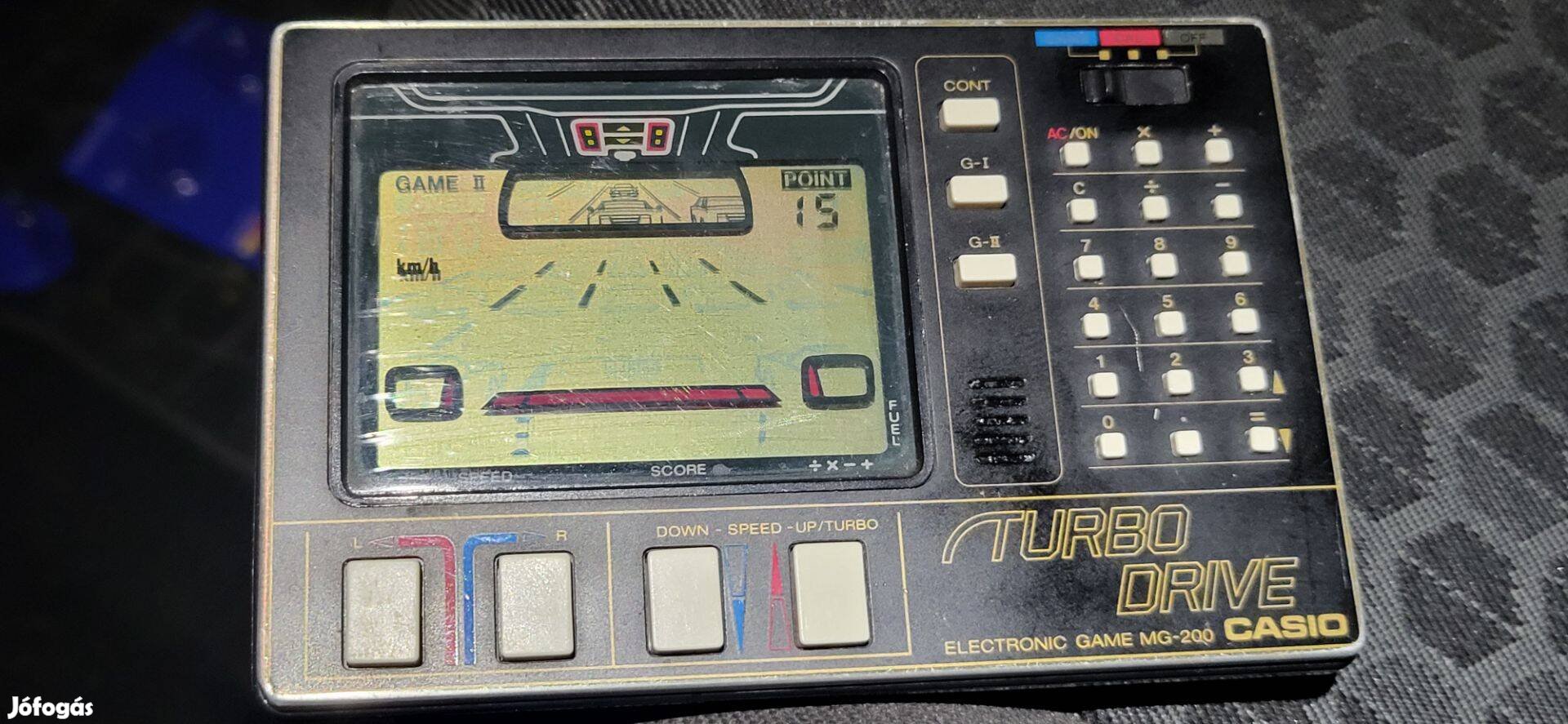 Casio MG-200 kvarcjáték számológép