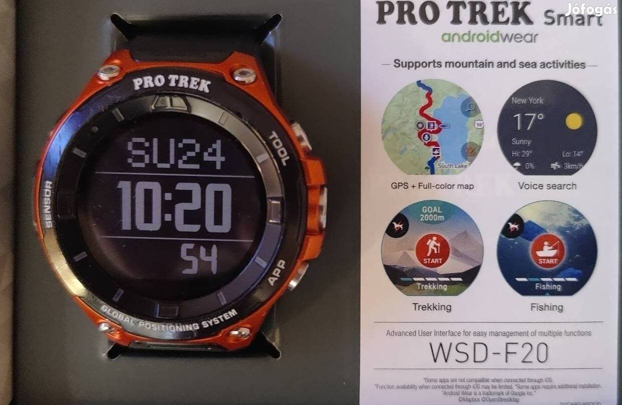 Casio Pro Trek smart, Wsd-F20