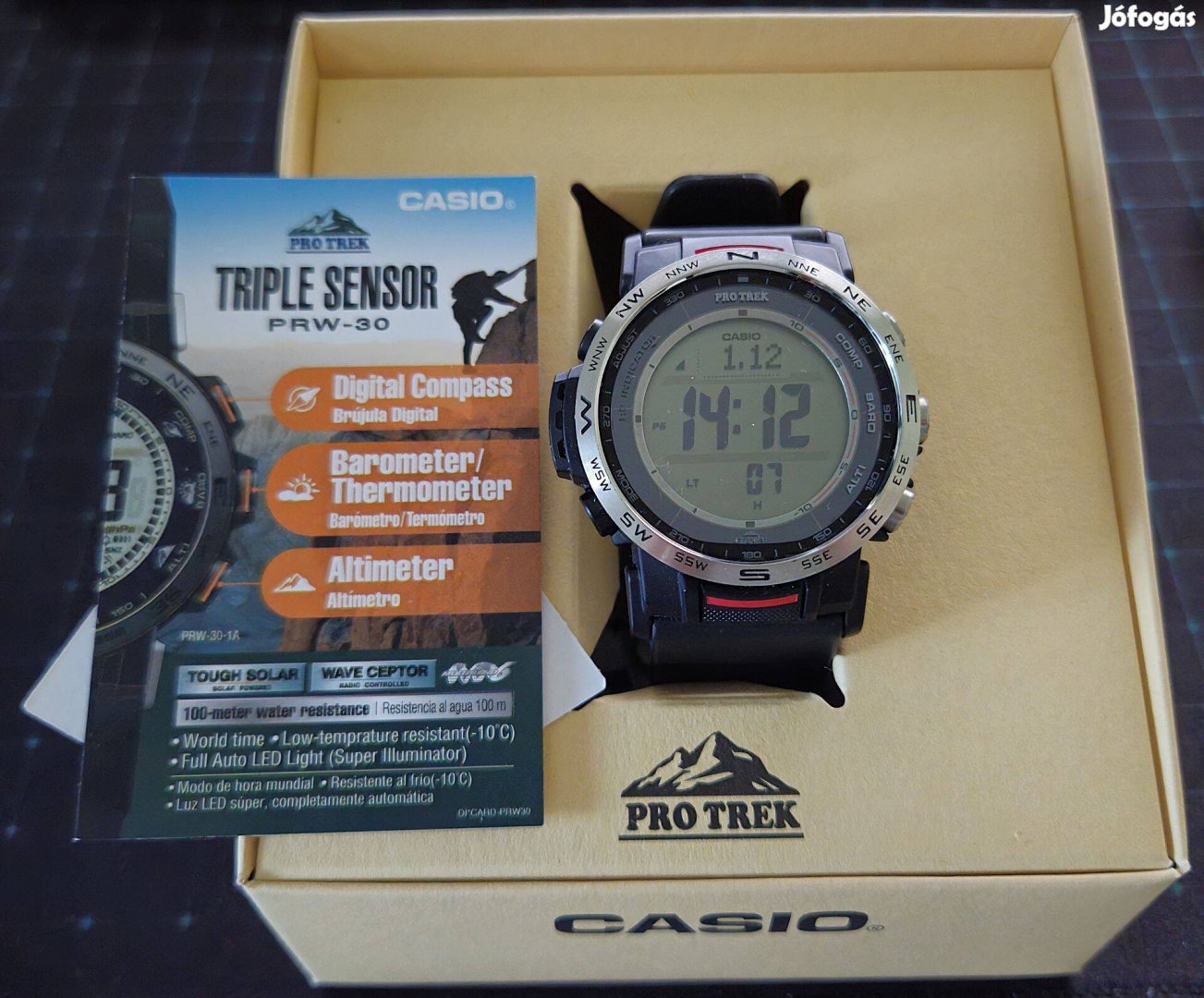 Casio Prw-35-1A (Pro Trek) karóra