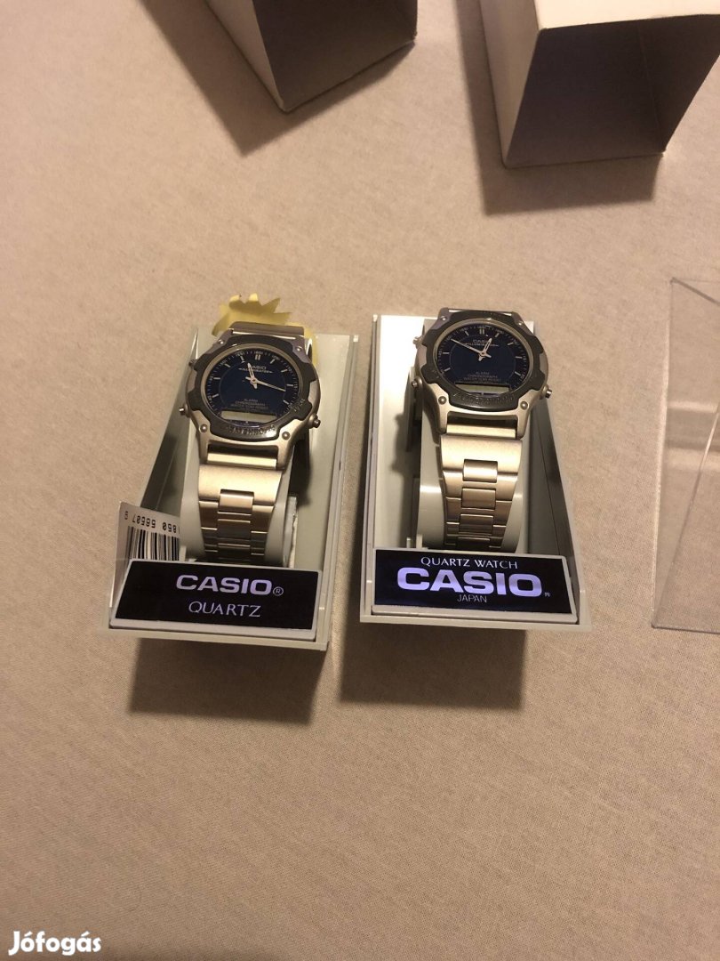 Casio Quartz óra 2 db új eladó 