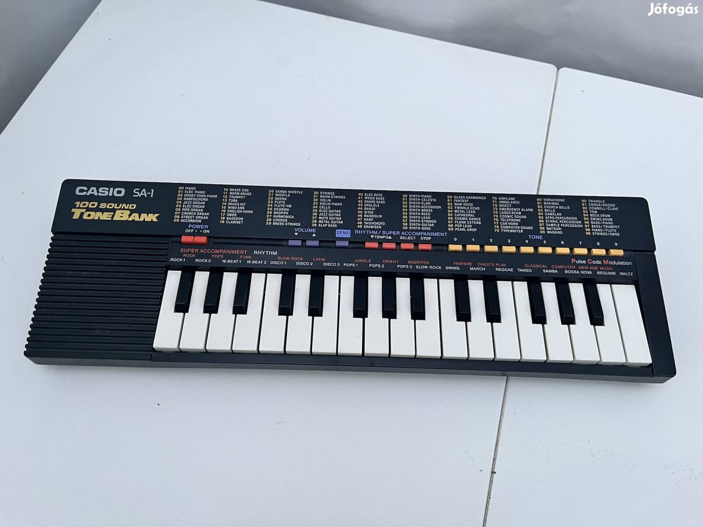 Casio SA-1 billentyüzet Keyboard retro