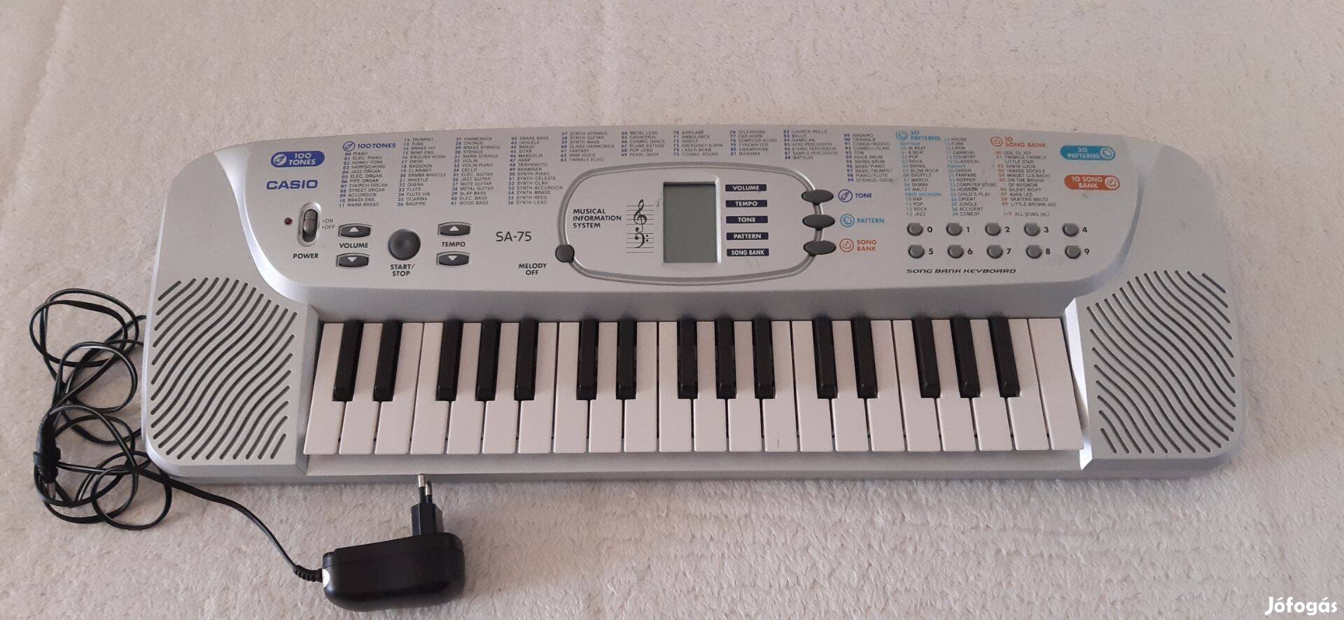 Casio SA-75szintetizátor