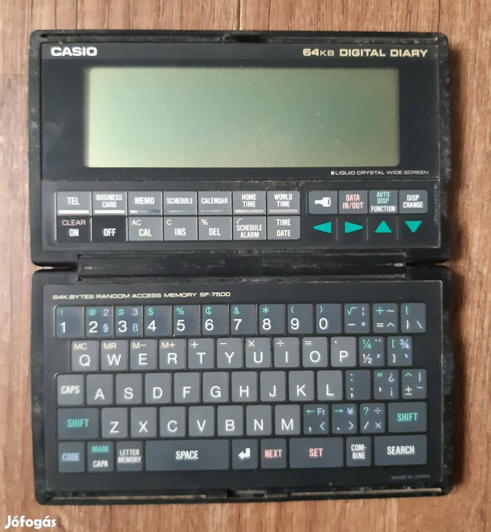 Casio SF-7500 Digital Diary