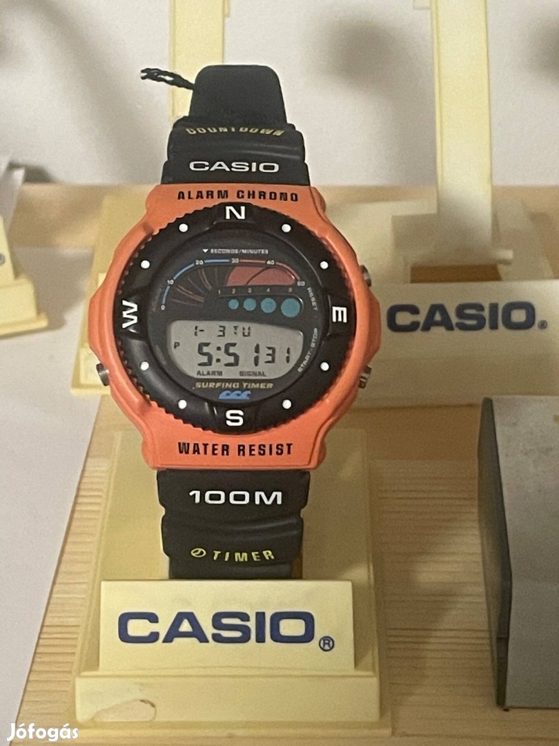 Casio Suf-100 surfing Óra, Új, NOS termék