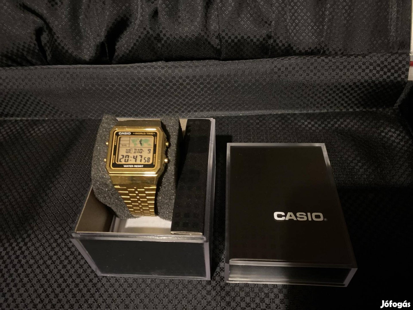 Casio World time A 5000wga Retro 2szer viselt gyűjtemény db