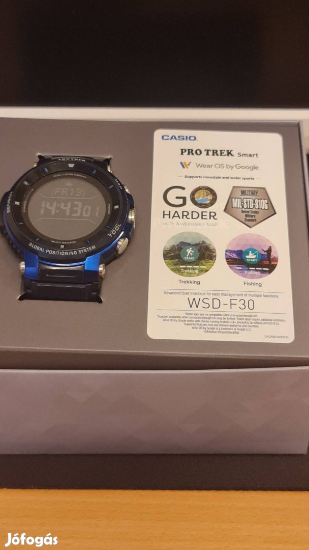 Casio Wsd -F 30Pro Trek SMART okosóra tartozékaival eladó!