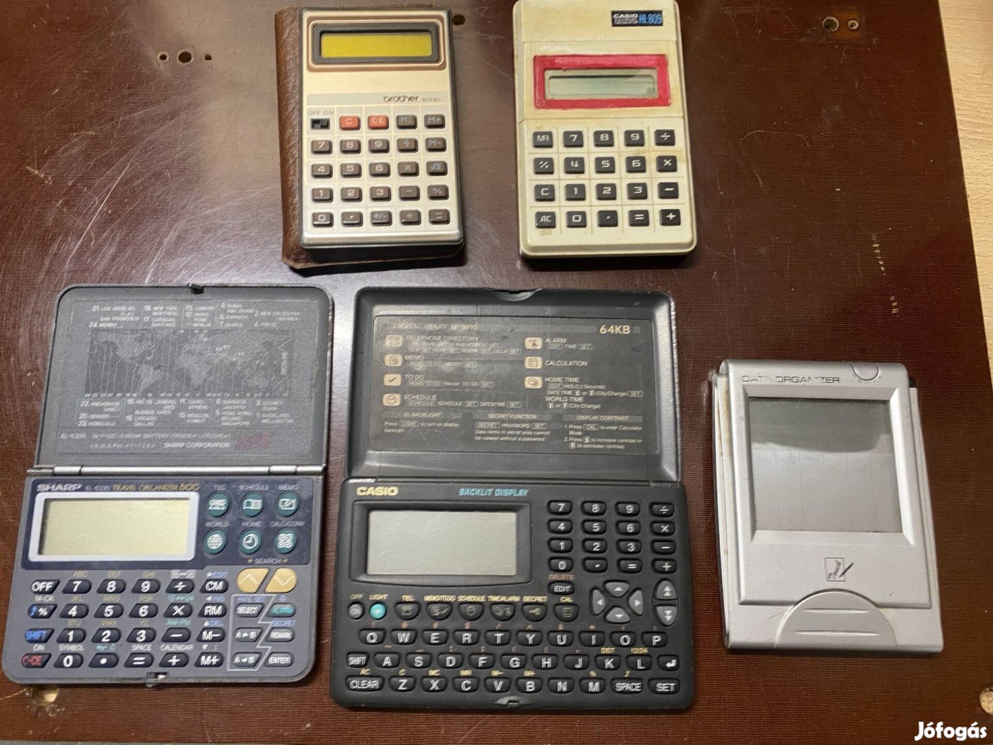 Casio, Sharp menedzser kalkulátor, plusz LCD számológépek