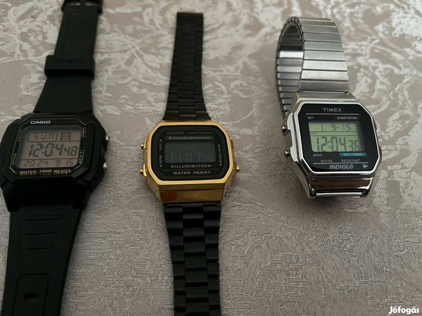 Casio ; Timex karórák