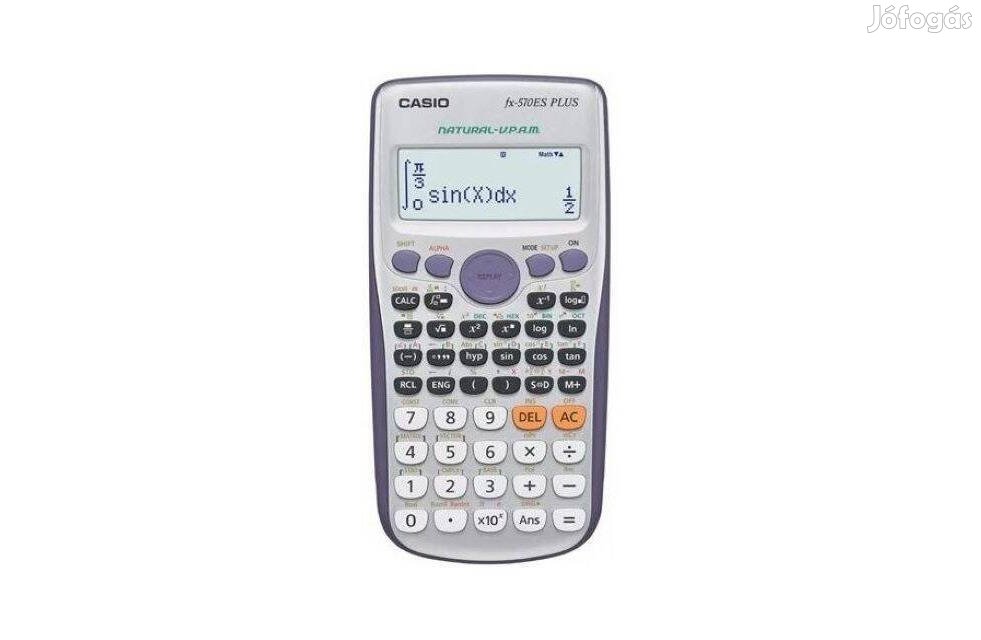 Casio fx-570Es Plus felsőkat.pontmátrix kijelzős tudományos számológép