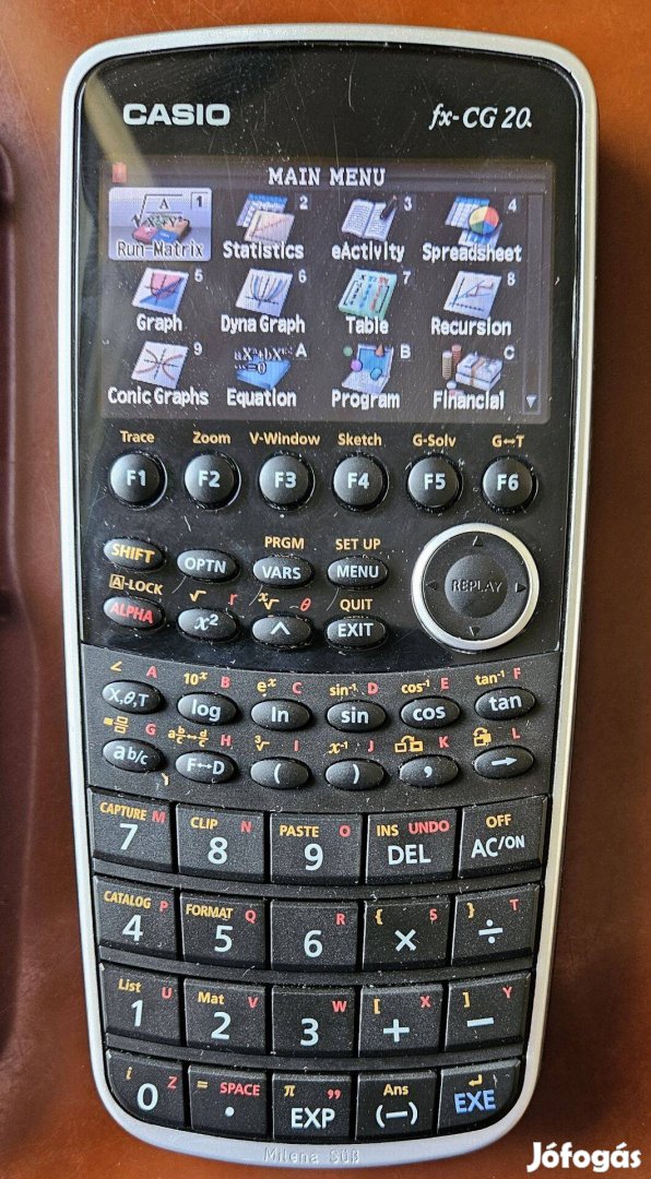 Casio fx-CG 20 kalkulátor, tudományos számológép