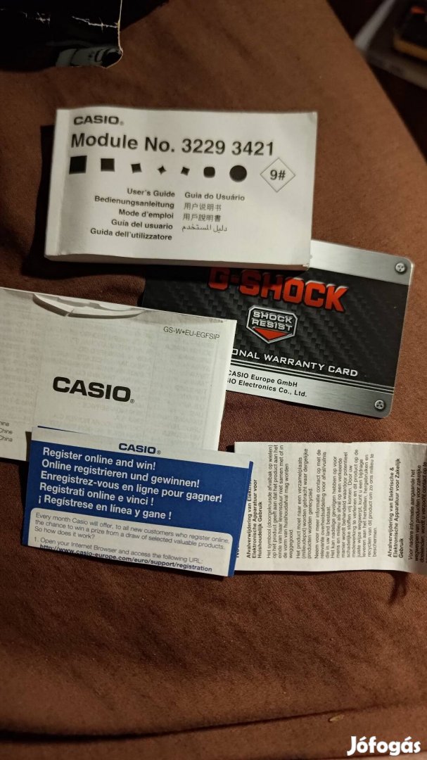 Casio g-shock dw5600 garanciás