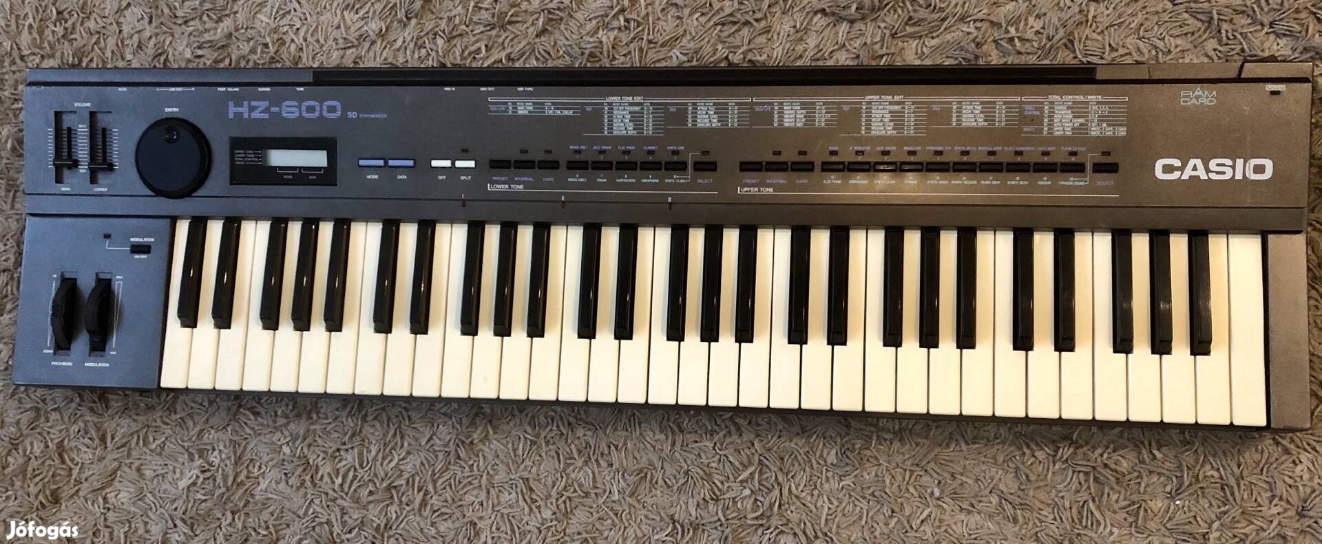 Casio hz-600sd vintage szintetizátor