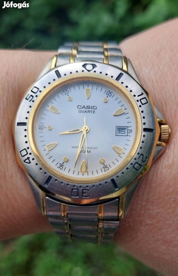 Casio japán retro megkímélt férfi ora