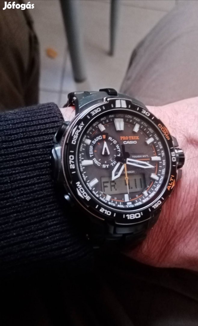 Casio pro-trek solar, radiocontroll 