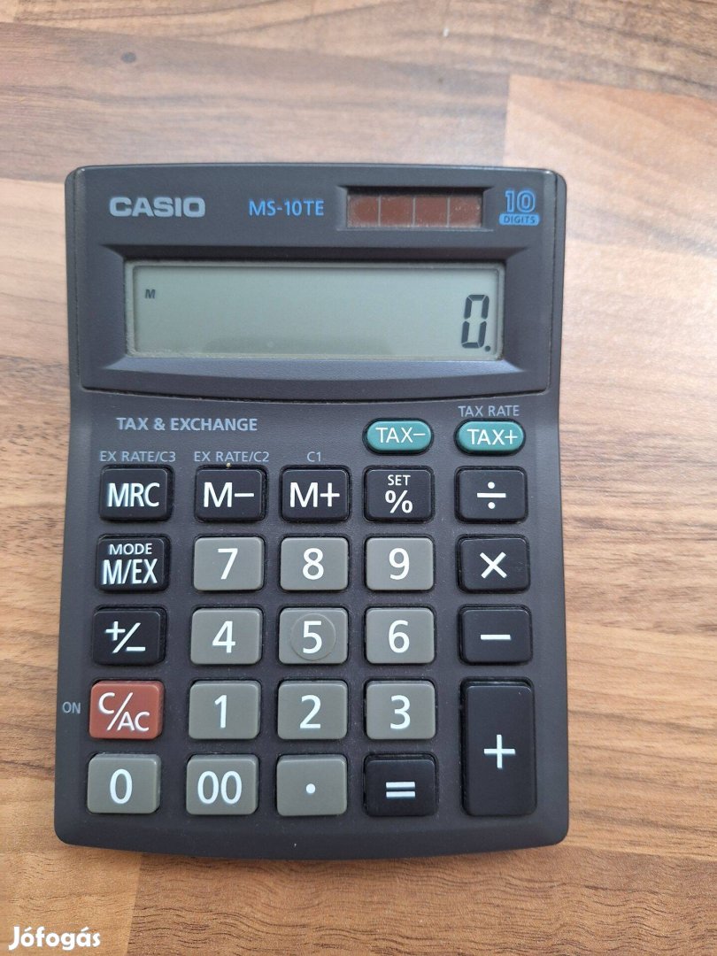 Casio számológép MS-10TE, fekete