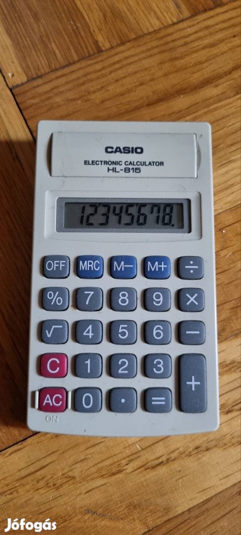 Casio számológép 